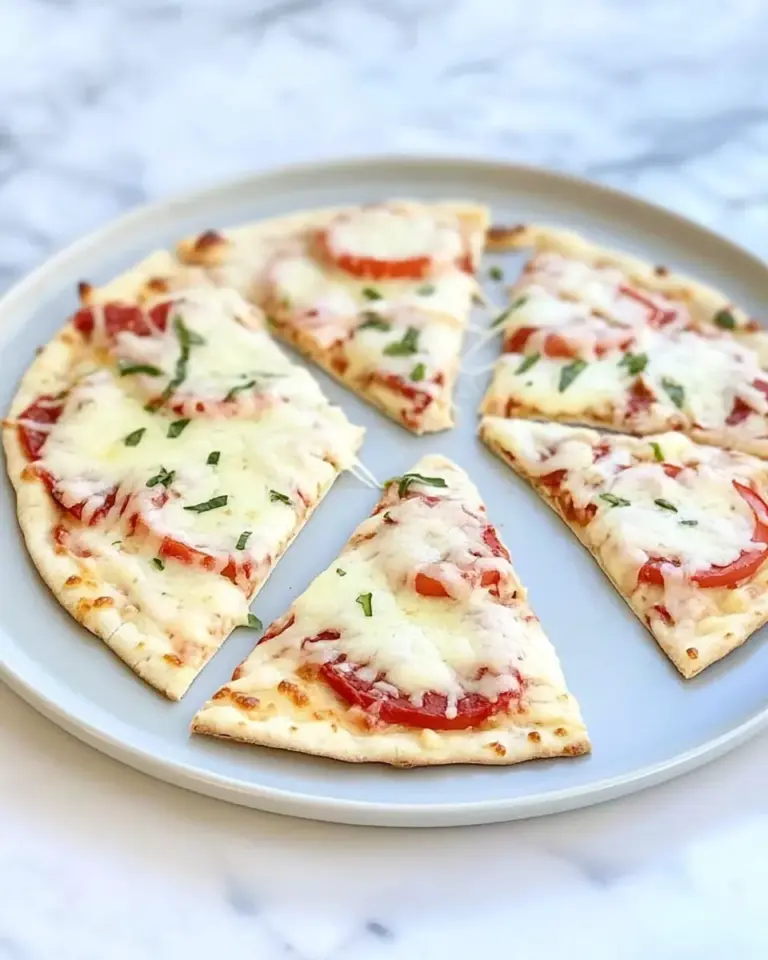 10 Minute Flatbread Pizza