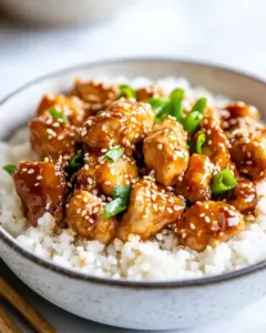 30 Minute Healthy Sesame Chicken