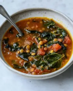 30 Minute Moroccan Red Lentil Soup