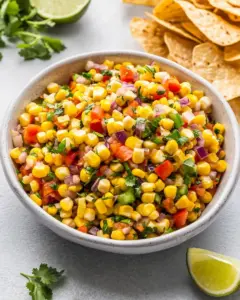 5 Minute Corn Salsa