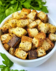 Air Fry Croutons