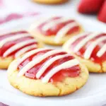 Air Fryer Strawberry Cookies