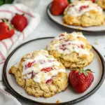Almond Flour Strawberry Scones
