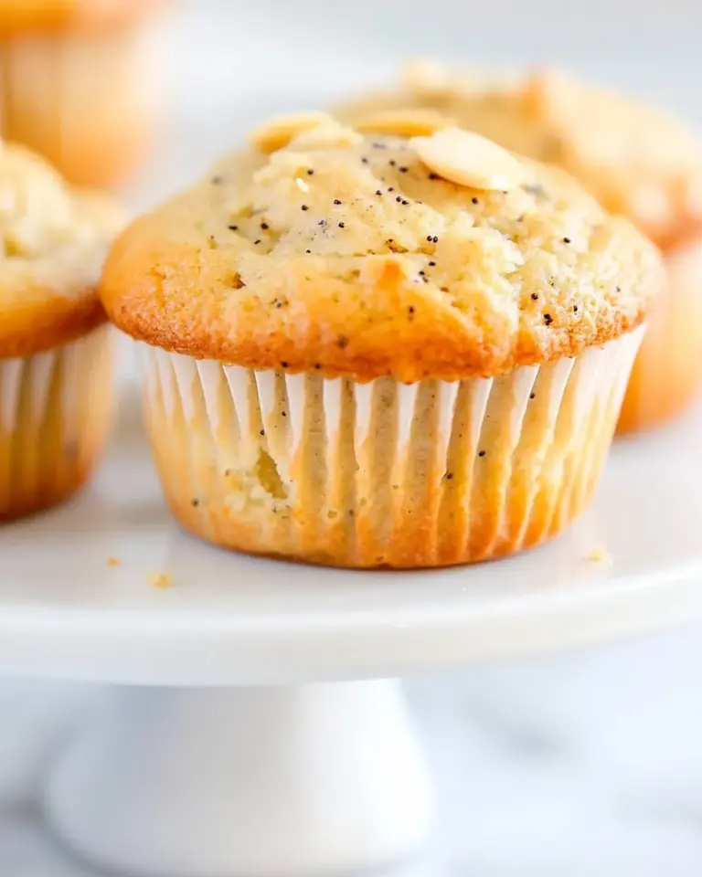 Almond PoppySeed Muffins
