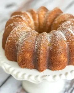 Apple Bundt Cake