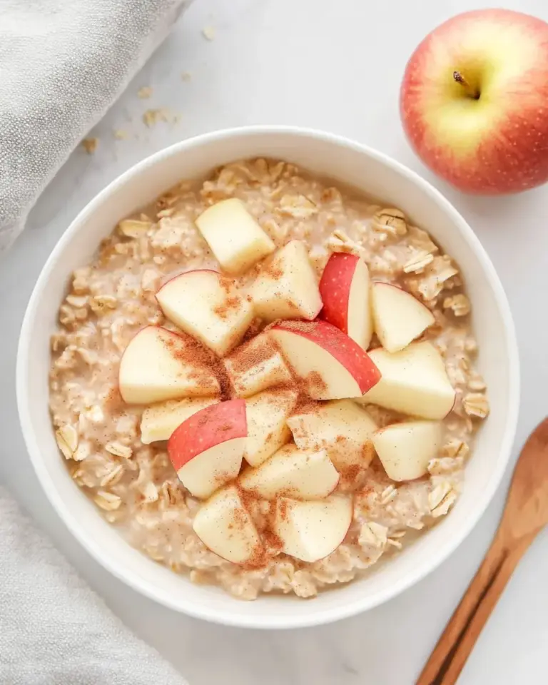Apple Cinnamon Oatmeal