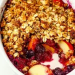 Apple Cranberry Crisp