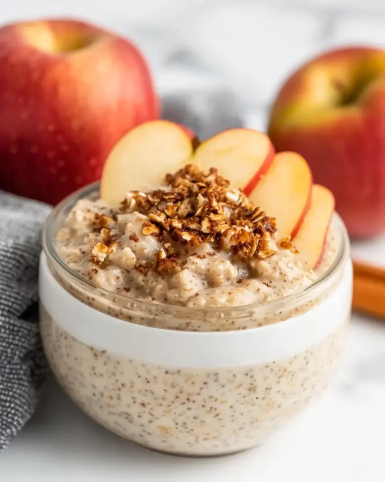 Apple Pie Overnight Oats