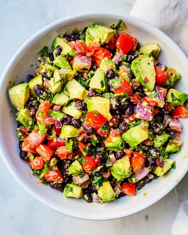 Avocado Black Bean Salad