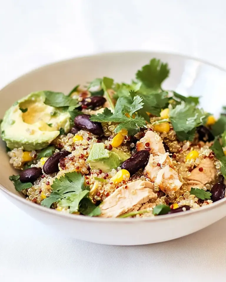 BBQ Chicken Quinoa Salad