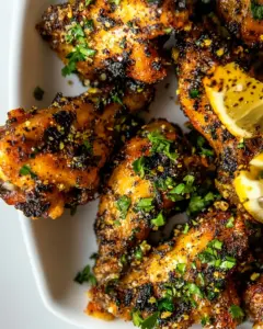 Baked Lemon Pepper Wings