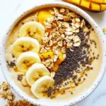 Banana Mango Smoothie Bowl