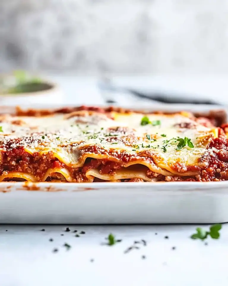 Best Homemade Lasagna