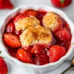 Best Strawberry Cobbler