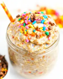 Birthday Cake Overnight Oats
