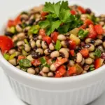 Black Bean Salad with Black Eyed Peas