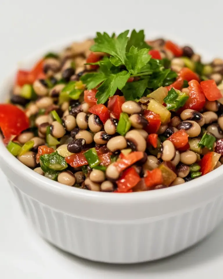 Black Bean Salad with Black Eyed Peas