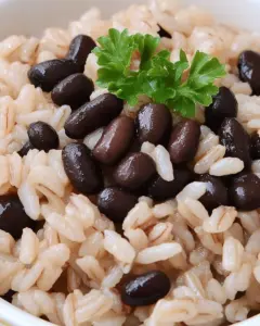 Black Bean and Brown Rice Salad