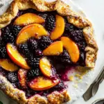 Blackberry Peach Galette