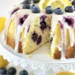 Blueberry Lemon Pound Cake