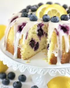 Blueberry Lemon Pound Cake