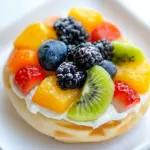 Breakfast Fruit Bagel