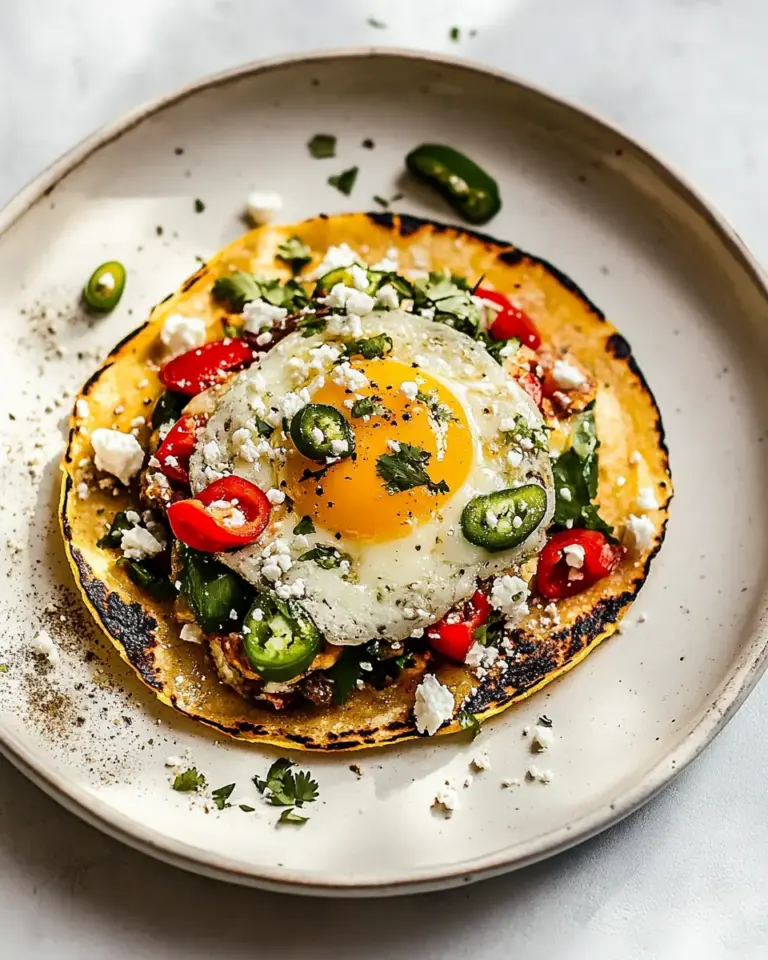 Breakfast Tostada