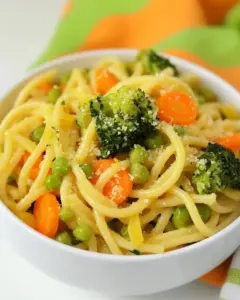 Bright Vegetable Pasta