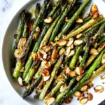 Browned Butter Roasted Asparagus with Almonds
