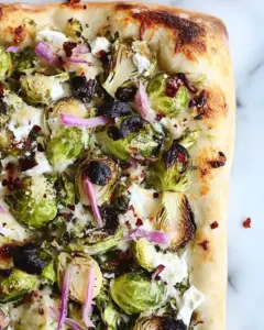 Brussels Sprouts Flatbread