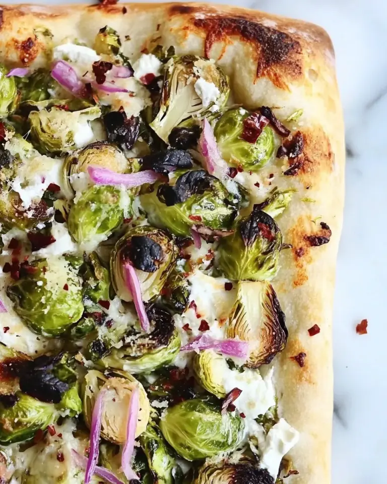 Brussels Sprouts Flatbread