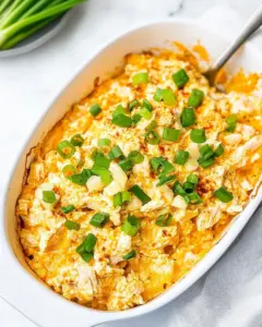 Buffalo Chicken Casserole