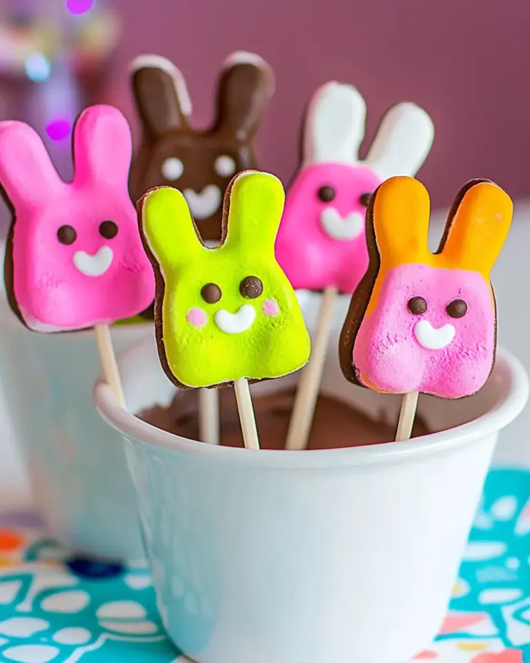 Bunny Peeps S'mores Pops