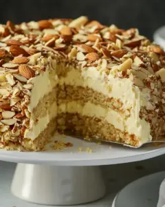 Burnt Almond Torte