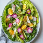 Butter Leaf Lettuce Salad with a Lemon Dill Dressing