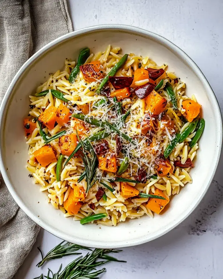 Butternut Squash Orzo
