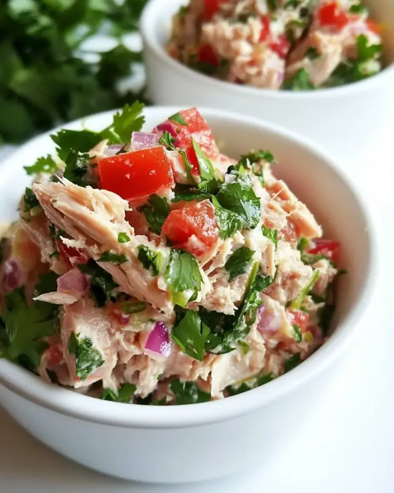 Canned Tuna Ceviche