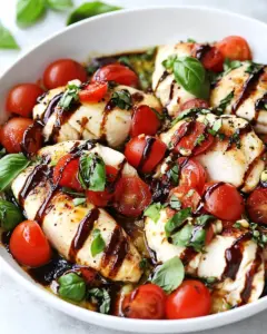 Caprese Chicken Skillet