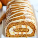 Caramel Pumpkin Cake Roll