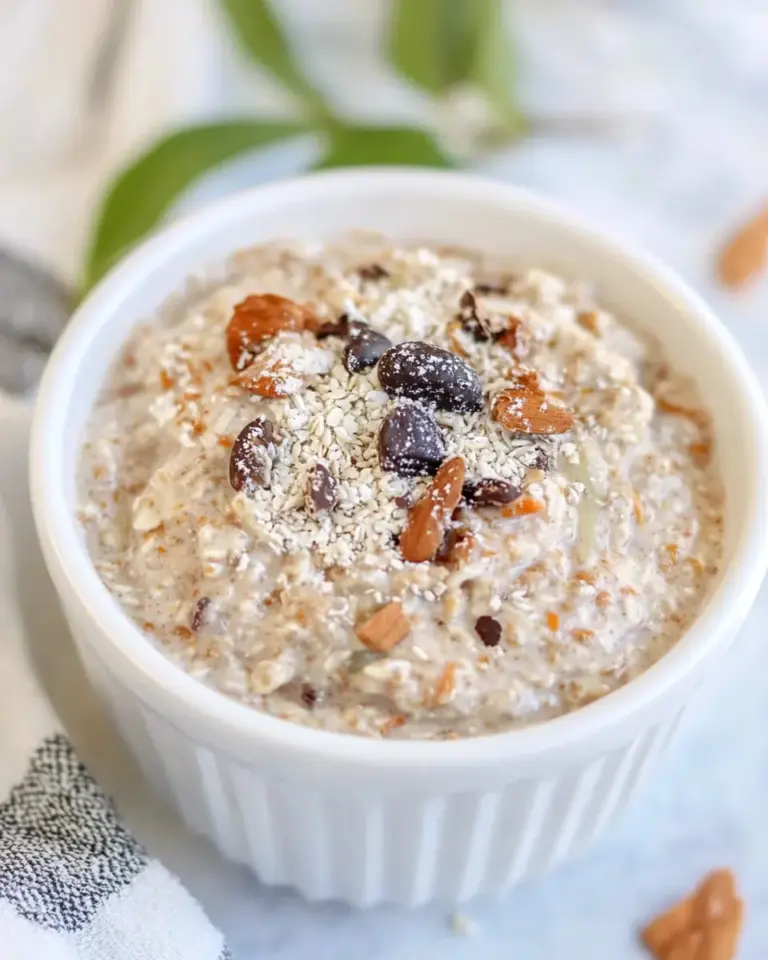 Carrot Cake Overnight Oats