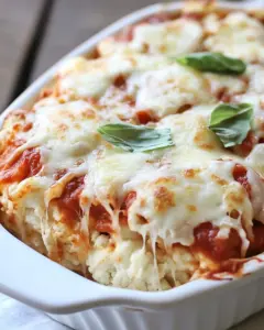 Cauliflower Pizza Casserole