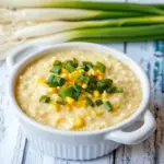 Cheese Grits with Corn and Vidalia Onion
