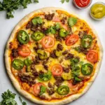 Cheeseburger Pizza