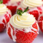 Cheesecake Stuffed Strawberries