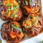 Cheesy BBQ Meatloaf Muffins