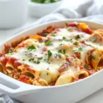 Cheesy Lasagna Pasta Stuffed Shells