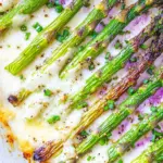 Cheesy Roasted Asparagus