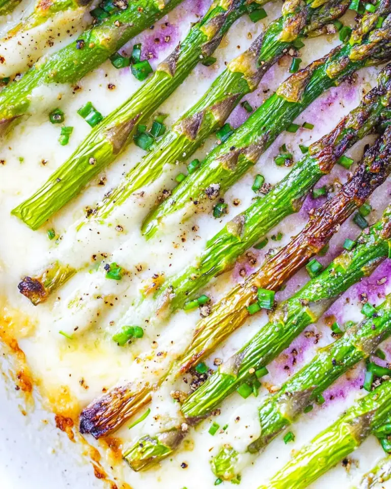 Cheesy Roasted Asparagus