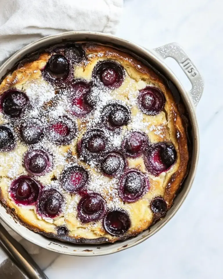 Cherry Clafoutis