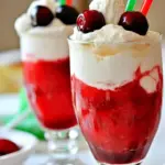 Cherry Italian Cream Sodas